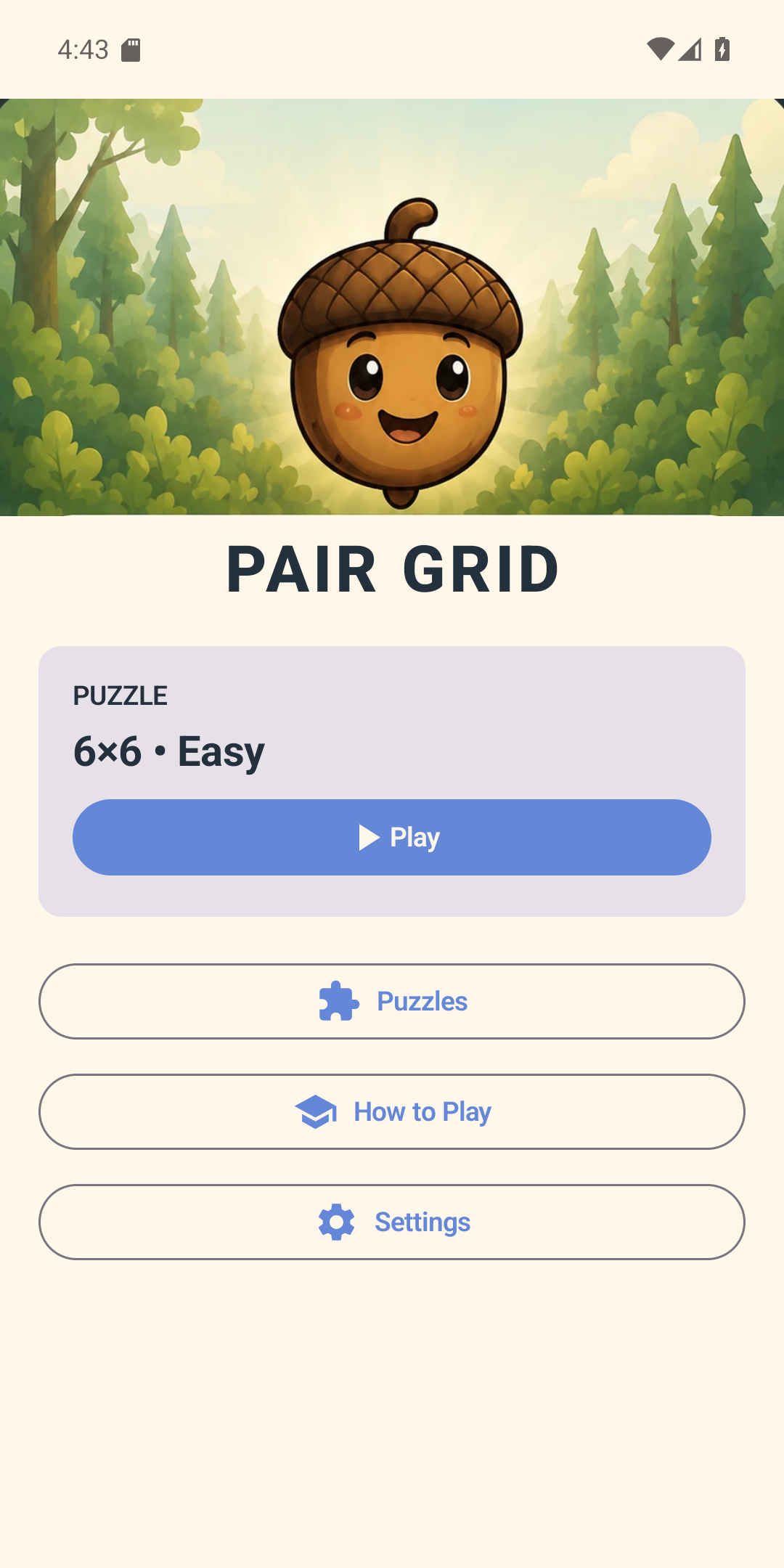 Pair Grid current 1.0.0 screenshot